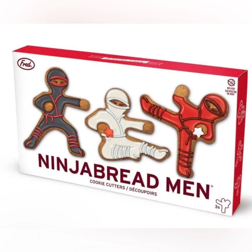 FRED Ninjabread Men Cookie Cutters